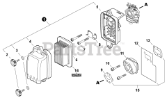 Echo PB-755 SH - Echo Backpack Blower (SN: P54013001001 - P54013999999)