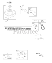 Briggs & Stratton 20D412-0100-E1 - Briggs & Stratton Horizontal Engine