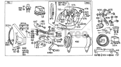 Briggs & Stratton 301431-0140-XX - Briggs & Stratton Horizontal Engine