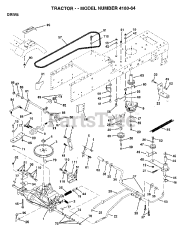 Poulan 418064 - Poulan Lawn Tractor (2006-06)