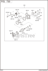 Subaru Robin EX210DS5260 (EX21) - Subaru Robin Engine 730 Electric Device