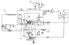 Homelite RMX 11 E (UT-32018-A) - Homelite Rear-Engine Riding Mower Wiring Diagram Electric Start