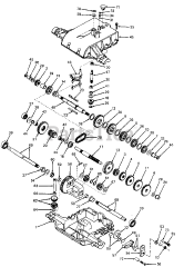 Cub Cadet 805 (136-192-100) - Cub Cadet Lawn Tractor Transaxle