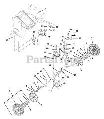 Ariens 911112 (DSP 21) - Ariens 21" Self-Propelled Walk-Behind Mower, 5.5hp Honda (SN: 000101 - 001999)