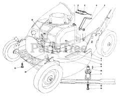 Toro 52-1580 - Toro Replacement Engine, 2-Cycle Two Cycle Engine Replacement (snapper 21500 Pc)