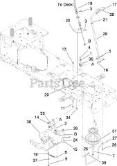 Toro 13AX60RG744 (LX 420) - Toro Lawn Tractor (SN: 1L215B10000 & Above) (2006)