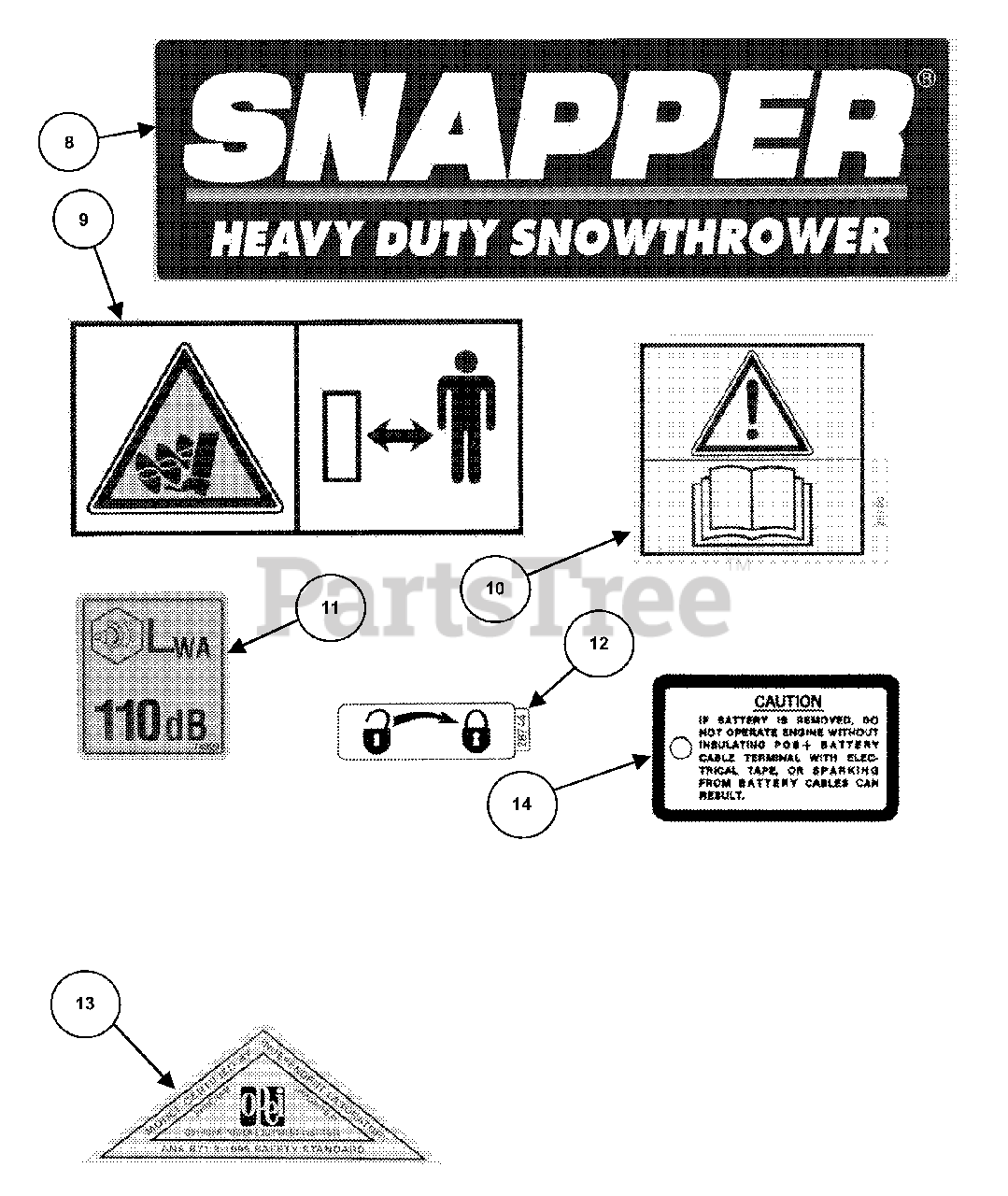 Snapper 9266E (84714) - Snapper 26