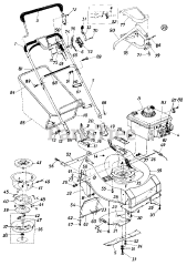 MTD 127-374-000 - MTD Walk-Behind Mower (1987)