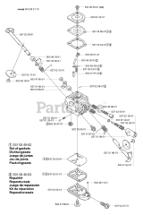Husqvarna 322 E - Husqvarna Handheld Edger (2001-01) Carburetor