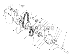 Toro 58050 - Toro 22" Tiller (SN: 003000001 - 003999999) (1983)