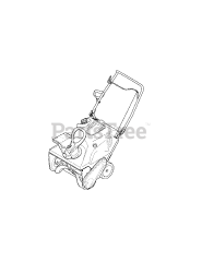 Craftsman 247.887800 (31AS2S5D799) - Craftsman Snow Thrower (2010) (Sears)