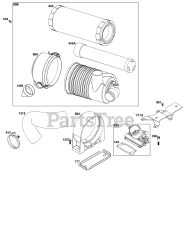 Briggs & Stratton 61E377-0032-J1 - Briggs & Stratton Horizontal Engine