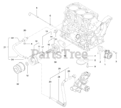 Exmark LZS88CDYM724W0 - Exmark 72" Lazer Z Diesel Zero-Turn Mower, Yanmar 3TNV88C (SN: 402082300 - 404314158) (2018)