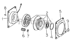 Cub Cadet 1100 (2050590U) - Cub Cadet Garden Tractor PTO Clutch