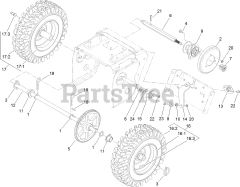 Toro 37780 (826 OE) - Toro 26" Power Max Snow Thrower (SN: 316000001 - 316999999) (2016) Drive Assembly