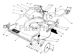 Toro 20692 C - Toro Walk-Behind Mower (SN: 009000001 - 009999999) (1989)