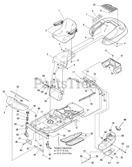 Craftsman 107.277680 (2690514) - Craftsman ZTS7500 Series 42" Zero-Turn Mower, 19hp Briggs & Stratton (2005)