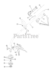 Yard Machines 2800m (41CD280G000) - Yard Machines String Trimmer Boom And Trimmer Parts