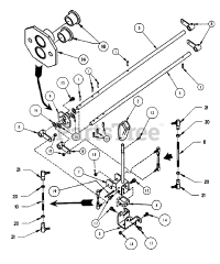 Snapper EZF 6100M (84737) - Snapper 61" Mower Deck Assembly Joystick Control Assembly