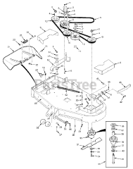 Scag SWZT48-15FS - Scag 48" Walk-Behind Mower, 15hp Kawasaki (SN: M9100001 - M9199999)