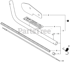 Echo 99944200470 - Echo Curved Shaft Edger Attachment (SN: 001001 - 999999)