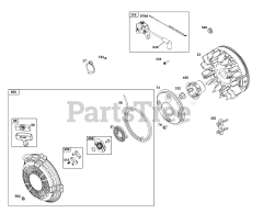 Briggs & Stratton 305446-0595-B5 - Briggs & Stratton Horizontal Engine