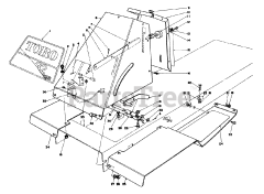 Toro 56145 (8-32) - Toro Rear-Engine Riding Mower (SN: 005000001 - 005999999) (1985)