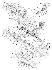 Cub Cadet 5254 E (54BE542-710) - Cub Cadet Compact Tractor Transmission Drive 1B065G &amp; Before