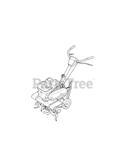 Craftsman 247.29934 (21A-34M5099) - Craftsman Tiller (2011) (Sears)