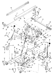 Simplicity 9020 (1690072) - Simplicity Power Max Garden Tractor, 19.5hp