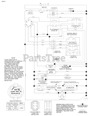 Husqvarna YTH 22V42 (960430186-00) - Husqvarna 42" Yard Tractor (2013-09) SCHEMATIC