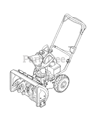 Craftsman 247.882551 (31A-3CDE799) - Craftsman Snow Thrower (2006) (Sears)
