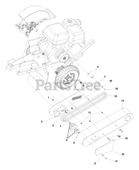 Husqvarna SG 13 A/CE (968999239) - Husqvarna Stump Grinder (2004