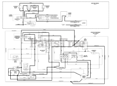 Ferris Evolution (5900858) - Ferris Evolution Series 52" Stand-On Mower, 26hp Kawasaki Electrical Schematic - Ignition Grounding Circuit/Operator Presence - Kawasaki FX