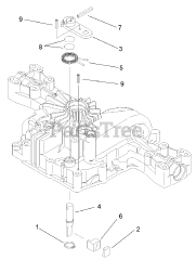 Toro 74582 (DH 210) - Toro Lawn Tractor (SN: 290000001 - 290999999) (2009)