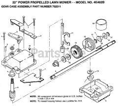 Electrolux/AYP 4E482 B - Electrolux/AYP Walk-Behind Mower