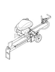 Bolens 24AA5DMK065 - Bolens Log Splitter (2007) .Quick Reference