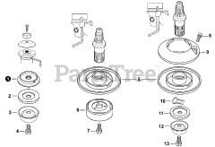 Shindaiwa 89291B (99922201604) - Shindaiwa Blade Conversion Kit ADAPTORS - BLADE