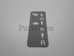 RedMax 539103333 Motion Control Decal