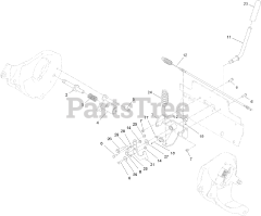 Toro 22328 HD (TX 1000) - Toro Dingo Wide Track Compact Utility Loader (SN: 414000000 - 999999999) Brake Assembly