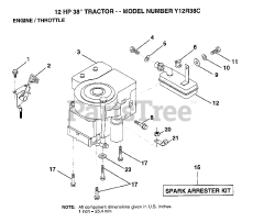 Electrolux/AYP Y 12R38 C - Electrolux/AYP Lawn Tractor (1994)