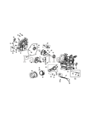 MTD 270-SU-11 - MTD Engine 270-SU-11 Crankcase