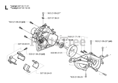 Husqvarna 323 E - Husqvarna Handheld Edger (2002-03) CRANKCASE