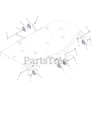 Gravely 992270 (Pro-Turn 272) - Gravely Pro-Turn 72" Zero-Turn Mower, Kawasaki FX (SN: 090000 - 091999)