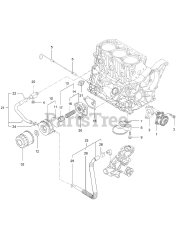 Exmark LZS88CDYM96RW0 - Exmark 96" Lazer Z Diesel Zero-Turn Mower, Yanmar 3TNV88C (SN: 411294212 - 413950473) (Rev B) (2022)