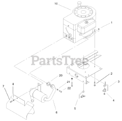 Toro 71199 (12-32 XL) - Toro Lawn Tractor (SN: 210000001 - 210999999) (2001)