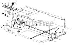 MTD 131-689G372 - MTD Lawn Tractor (1991) (Hechinger)