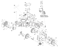 Exmark ECS180GKA21000 - Exmark 21" S-Series Walk-Behind Mower, Kawasaki FJ180V (SN: 316000000 - 399999999) (2016)