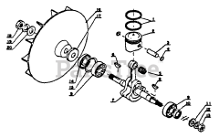 Echo PB-202 - Echo Backpack Blower (SN: 0040502 - 9999999)