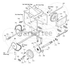 Murray 627802x85A - Murray 27" Snow Thrower (2003)